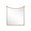 Luxe Flat Metal Wall Mirror-23515180