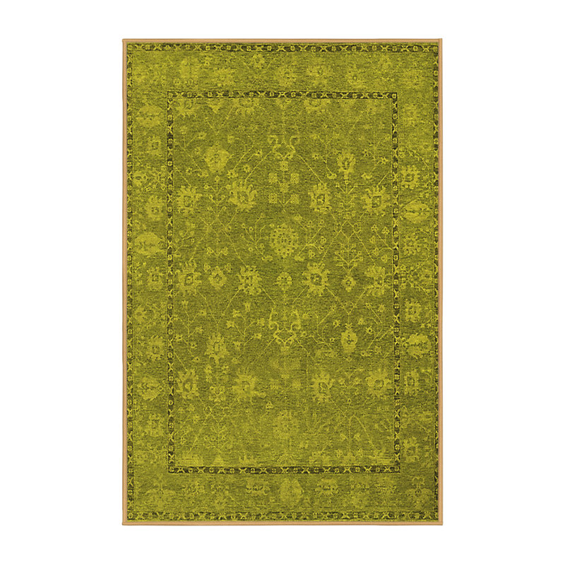 Tapis Mid-Century moderne 261 jaunes