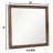 Leeannah Flat Wall Mirror
