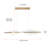 1-Copper gold dimmable LED pendant light
