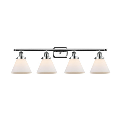 Éclairage pour meuble-lavabo 4 lumières 38 po Ballston Urban Cone
