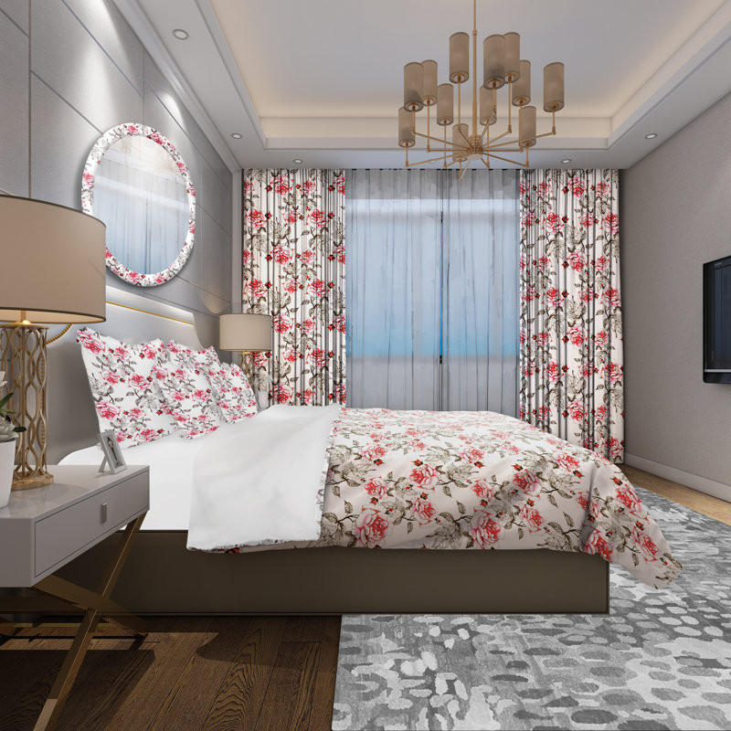 Ensemble de housse de couette moderne et contemporaine, Housse de couette double / grand + 2 taies