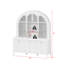 Élégante vitrine arquée avec éclairage DEL intelligent-1293069892