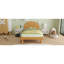 Base de lit en forme de biscuit pour garçon et fille, lit plateforme simple