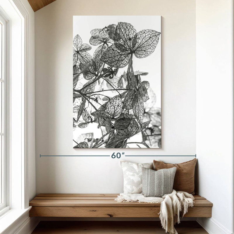 Harnek Leaf Composition, 51" H x 34" W