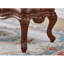 Banc rembourré en cuir véritable American Leather