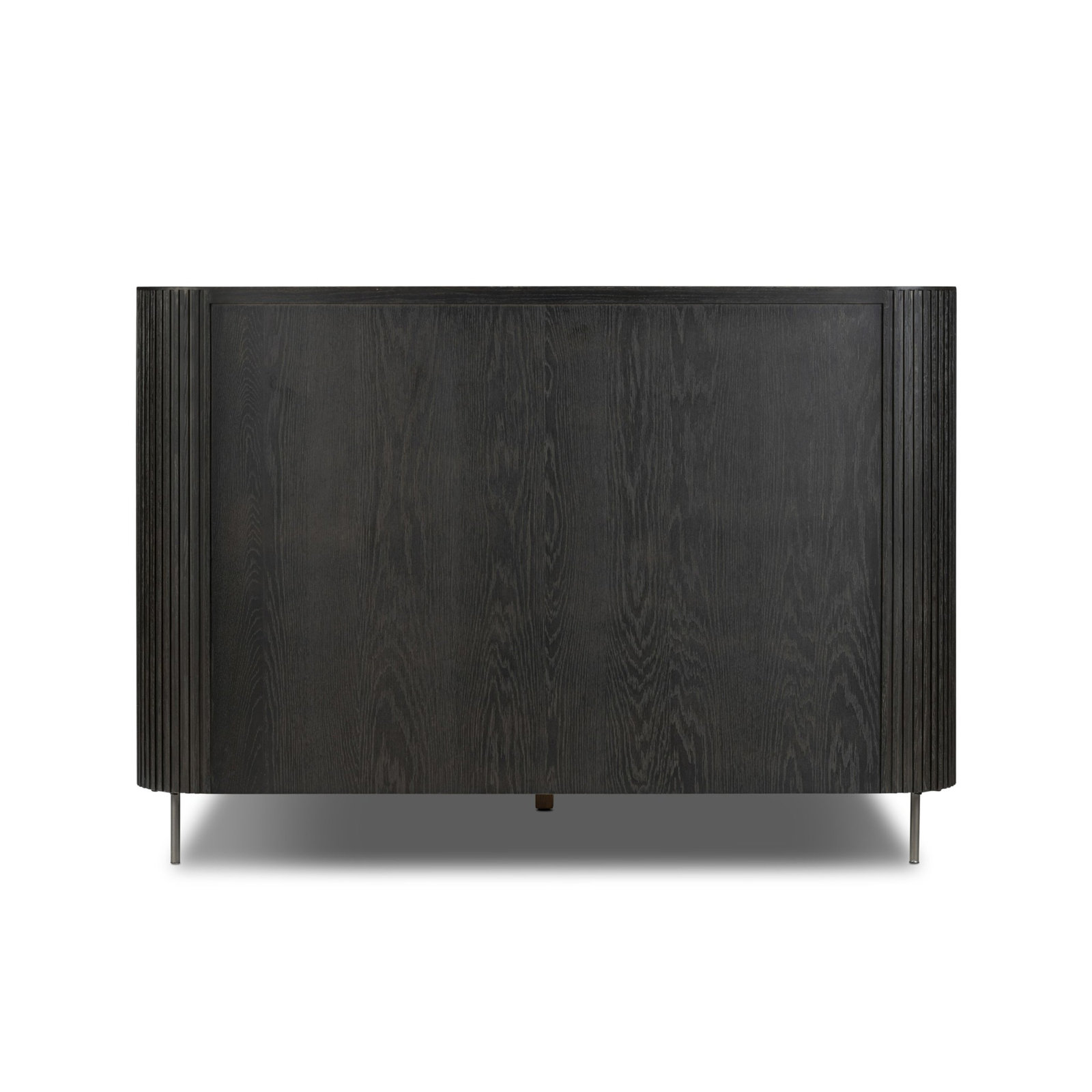 Geira Solid Wood, Manufactured Wood Wingback Bed, Queen