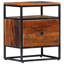 Oaklee 40cm W Steel Bedside Table