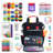 Hearth and Harbor Crochet Kit - Includes Backpack, Polyester Crochet Yarn, Hooks, Tutorials and More