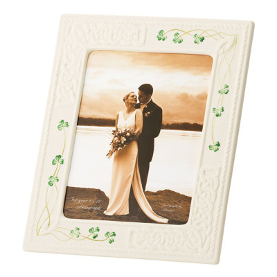 Pink Ceramic Embossed Picture Frame