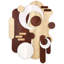 Sable Serenade II sur bois