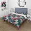 Exotic Vines Tropical Pattern - Ensemble de housse de couette tropical-1182740657