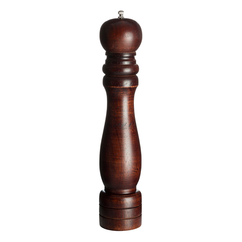 Brand Wood Pepper Mill, 37cm H x 7cm W x 7cm D