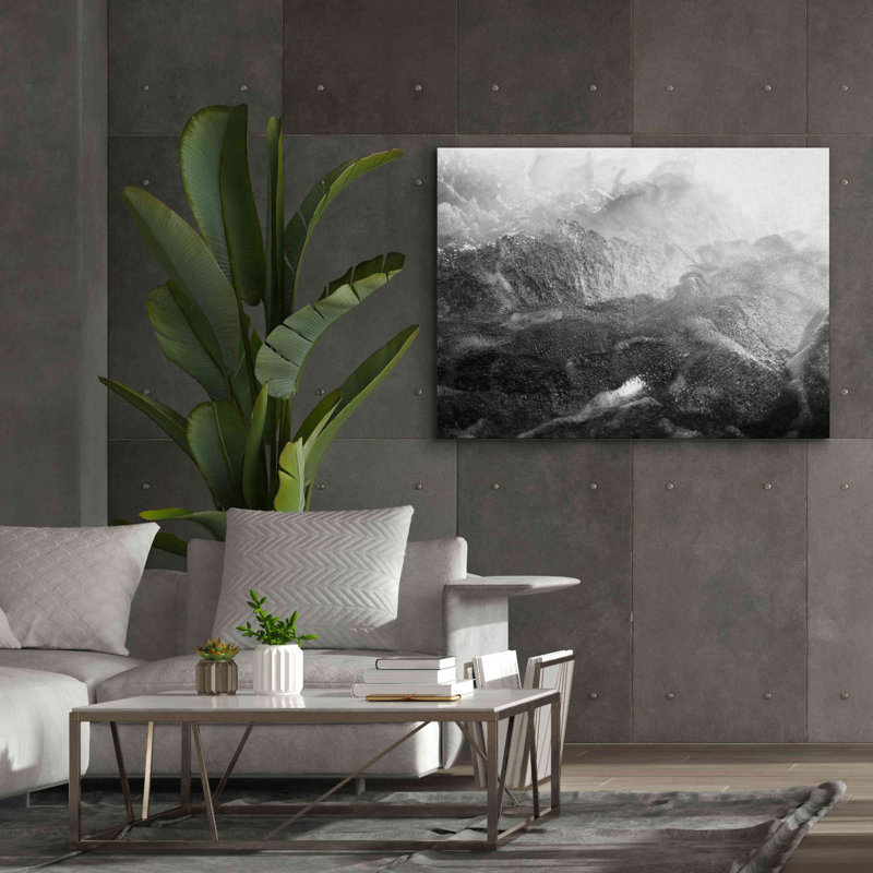 «Black Motion» par Design Fabrikken, estampe numérique sur toile, H 40 po x l 54 po x P 1,5 po