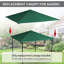 9.8' x 9.7' Canopy Replacement, Green