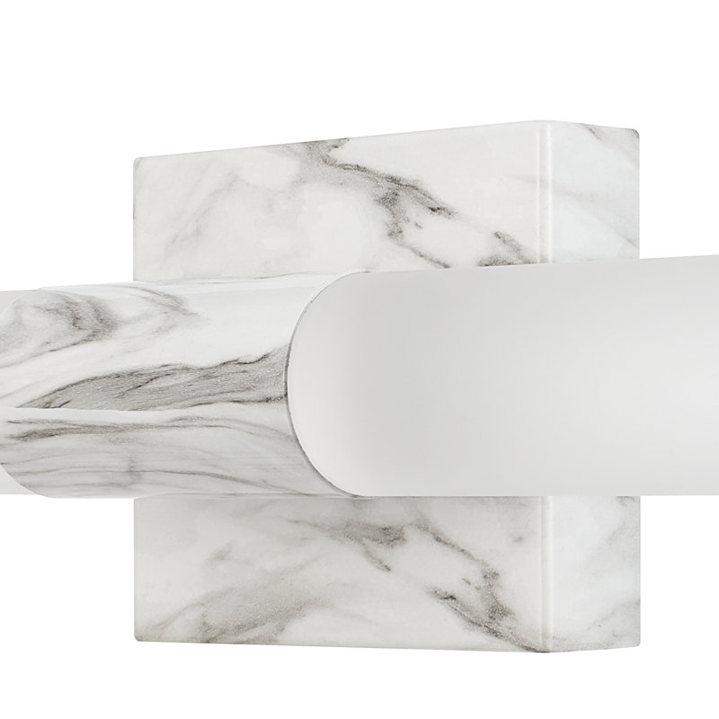 Huntington Dimmable LED Vanity Light, White, White
