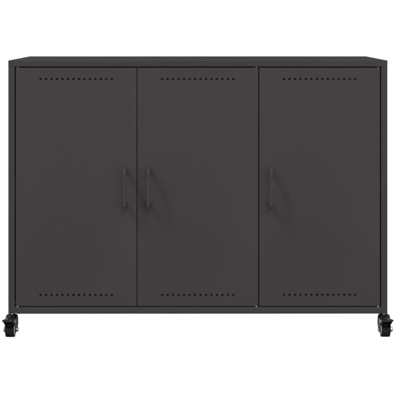 Armoire moyenne rectangulaire en acier laminé à froid vidaXL