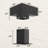 DIY Pergola Kit, Pergola Brackets with 3-Way Corner Brackets and Post Base for 4" x 4" (Actual 3.6" x 3.6") Lumber, 8 PCS Includes Screws