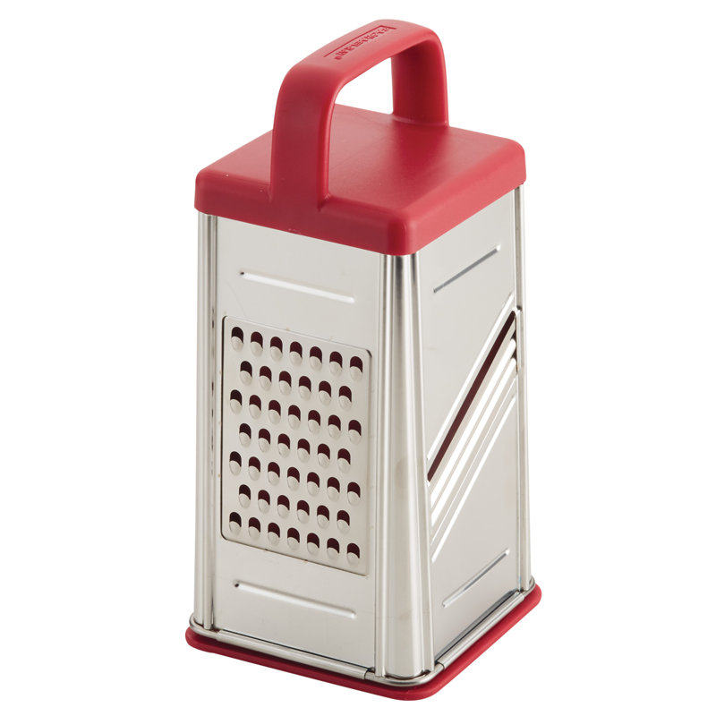 Rachael Ray Tools and Gadgets Box Grater, Red