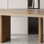 Bureau en bois massif brun à 3 tiroirs-760258372-760256697