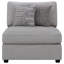 Chaise sans accoudoirs avec coussins Austin
