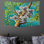 Tapisserie murale Koala Family - Décoration murale faune