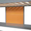 Lit mezzanine avec bureau et tableau d'écriture, lit mezzanine en bois avec bureau et armoire à 2 tiroirs-1630938967-1630938964