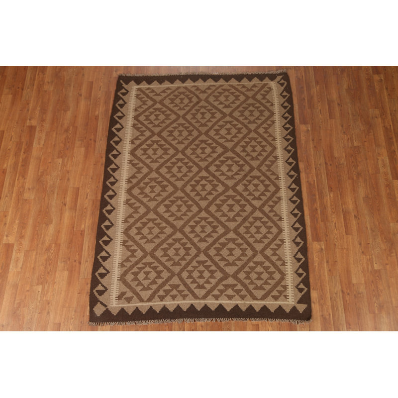 Geometric Kilim Oriental Area Rug 5x7
