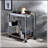 Chrome Finish Serving Cart