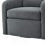 Chaise pivotante grise-297919020