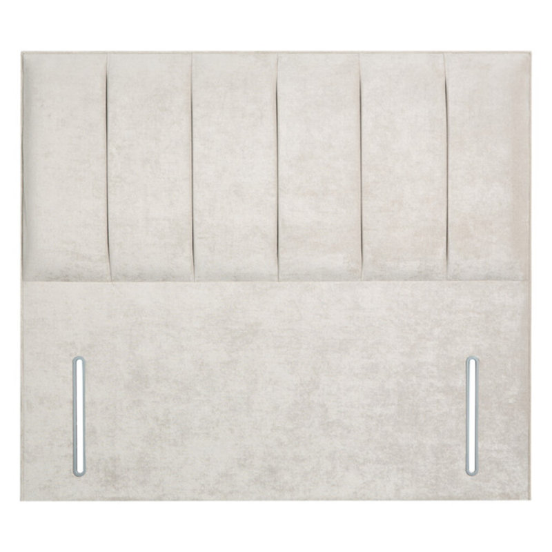 Wirksworth Upholstered Headboard, Kingsize (5'), Kensington, Kensington Pearl