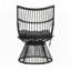 Chaise d'extérieur avec table d'appoint