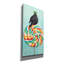 Art mural sur toile épique Graffiti «Chonky Bird On A Lollipop» par Heather Gauthier, 20 po x 40 po-1654022883