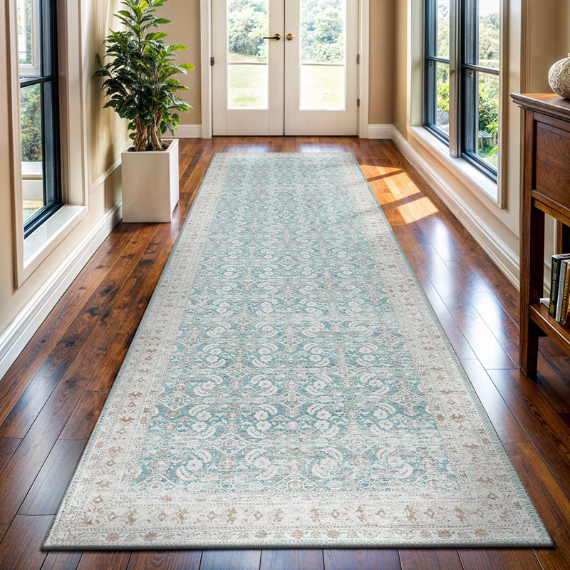 Tapis Koressa avec envers antidérapant, Tapis de couloir 2 pi 2 po x 7 pi