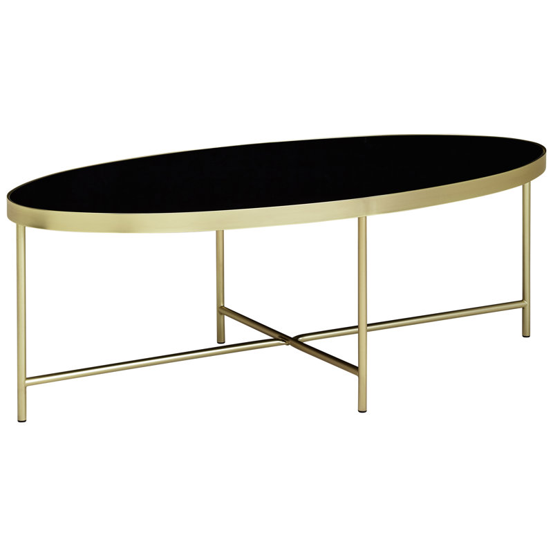 Adelia Frame Coffee Table, Gold