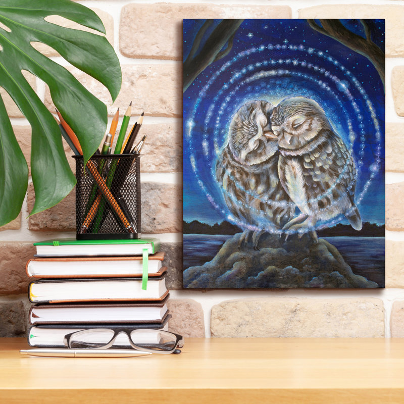  Reproduction d'art sur toile 12 pi x 16 po «L tendresse» par Verena Wild