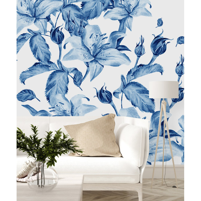 Peel & Stick Wall Mural, 10.42' W x 10.42' L