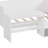 Wooden  Daybed With Storage Shelves And Lockers, Multi-Functional Bed With Study Desk And Matching Stool-1157992769
