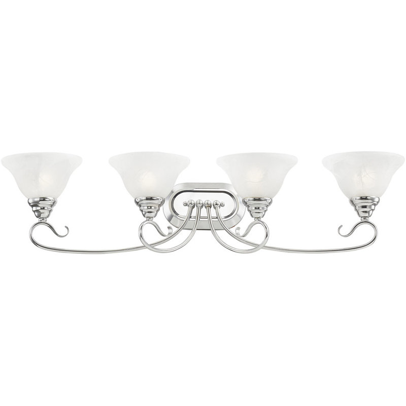 Midtown 4 - Light Vanity Light, Polished Chrome