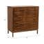 Armoire en bois de manguier de conception moderne avec façade sculptée et détails audacieux de style contemporain-763958003