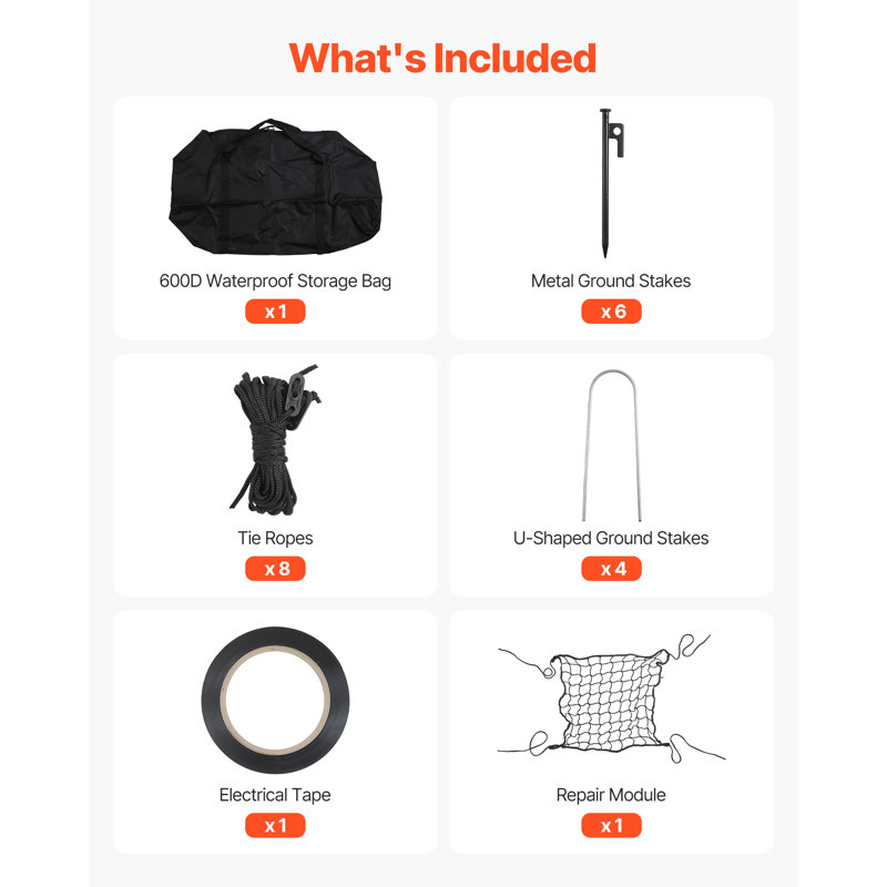Cage de baseball, 12 po x 10,2 po x 7,6 pi, cage portative autoportante, cages avec polyester sans nœuds à 4 plis et ouverture de machine à lancer, filet de cage pour l'extérieur