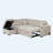 83.65'' Pillow Top Arm Sofa Bed-1357650663