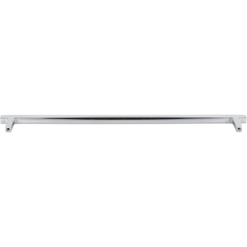 Whitlock Bar Pull, 12", Polished Chrome