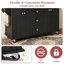 140 cm W Kitchen Island with-1435372342