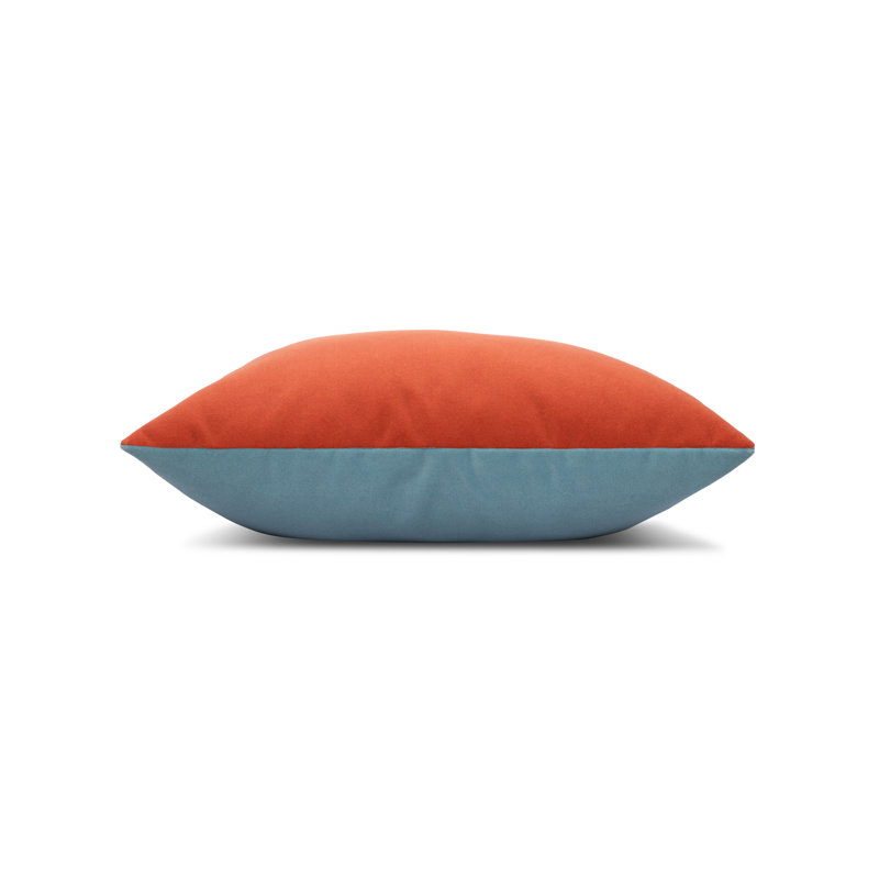Lush Velvet Performance Pillow Cover & Insert, Square, Tiffany