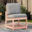 Saroyan Outdoor Armless Lounge Chair-763320891