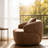 Charming Circle Accent Lounge Chair Enhances Comfort For Bedroom Naps & Living Room Casual Chats-350990784