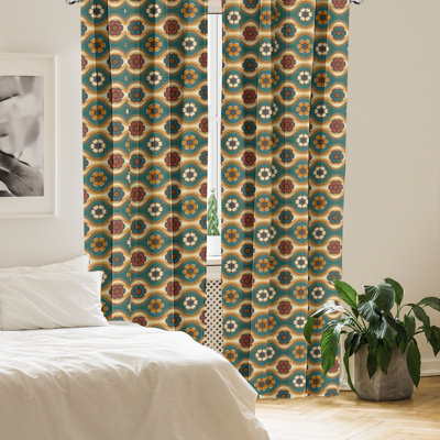 Semi Sheer Curtain Pair