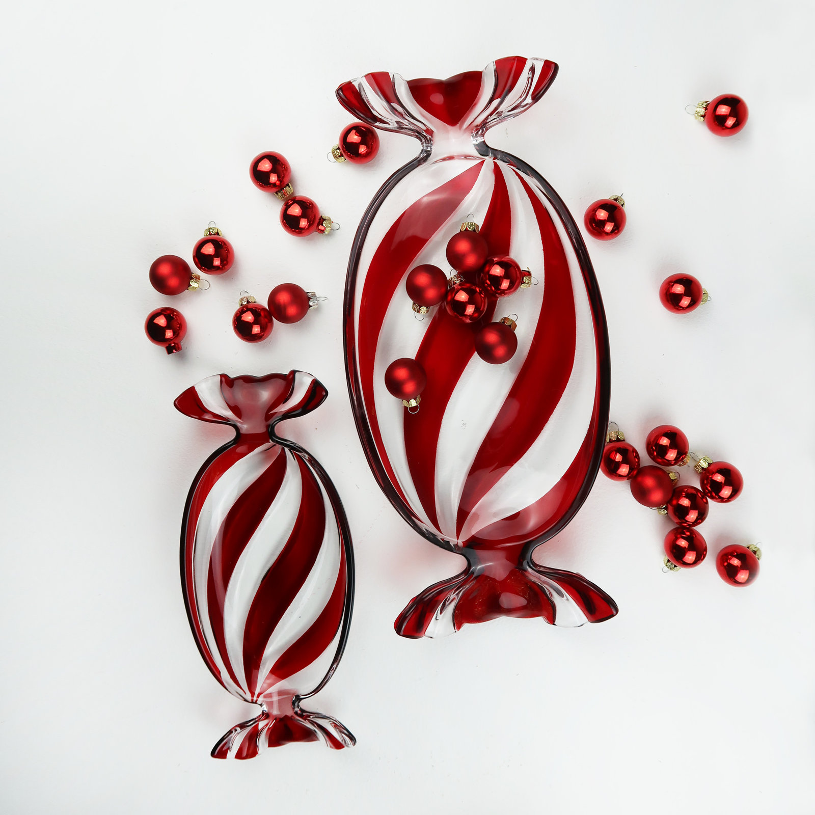 Christmas Platter, 14.17" H x 5.91" W x 1.77" D