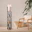 Lampe sur pied de style scandinave, corps en métal noir et cuivre, 9,8 x 9,8 x 51,2 pouces | Douille Max E27 de 40 W, double câble isolé de 13,2 pi, interrupteur marche / arrêt | Design élégant et minimaliste pour le salon et la décoration intérieure-996434881-996434882